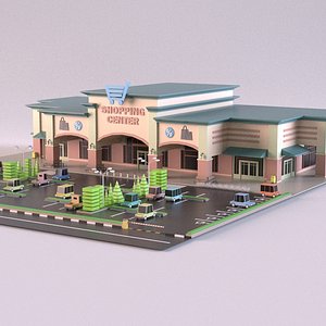 3D market supermarket