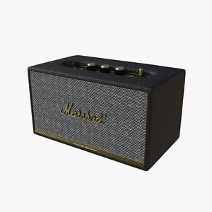 Modello 3D Altoparlante amplificatore Marshall - TurboSquid 1838999