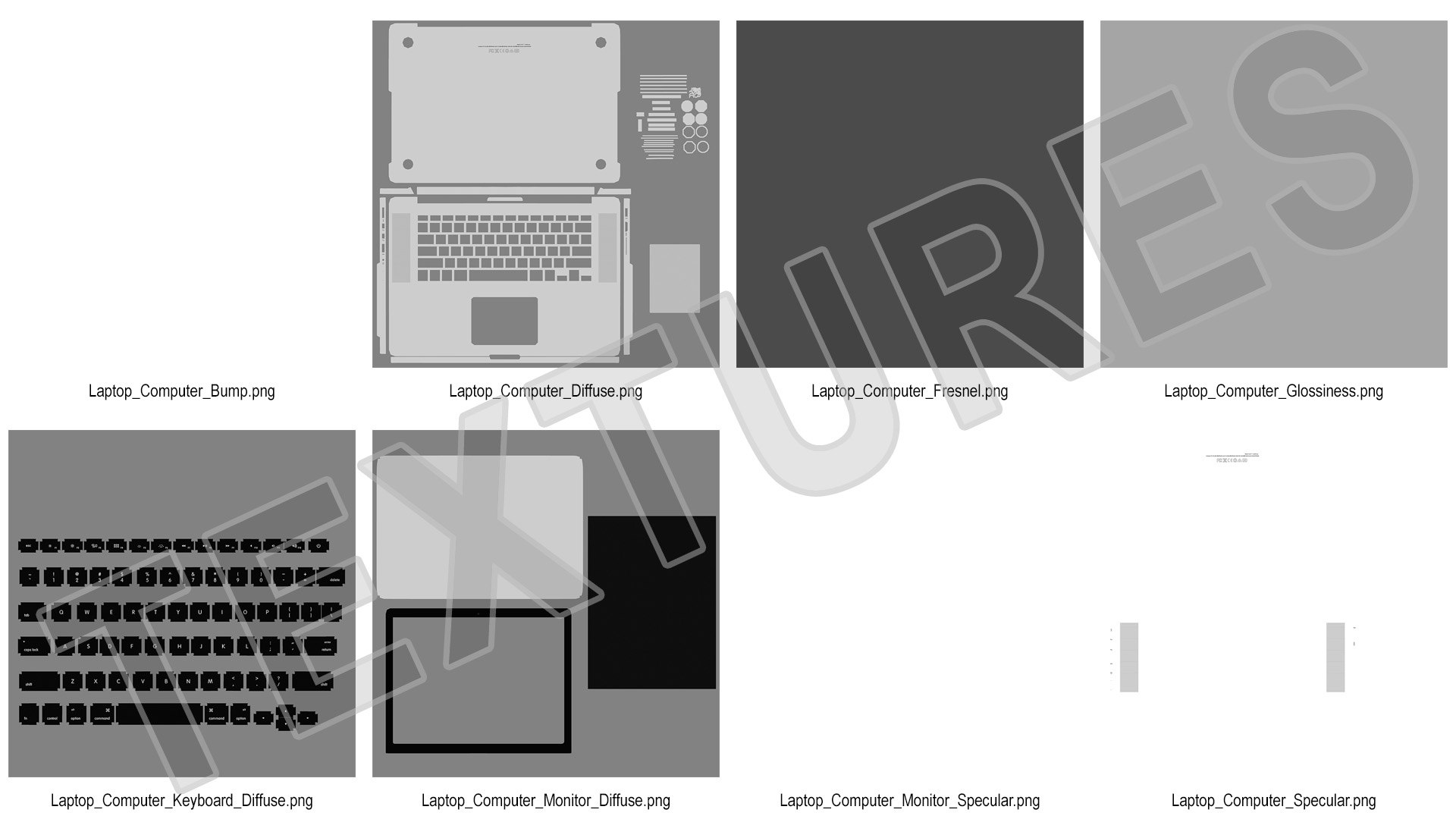 3D Laptop Computer Model - TurboSquid 2248530