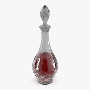 Crystal Red Wine Decanter Tall Neck