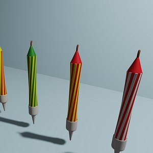 candle  birthday model