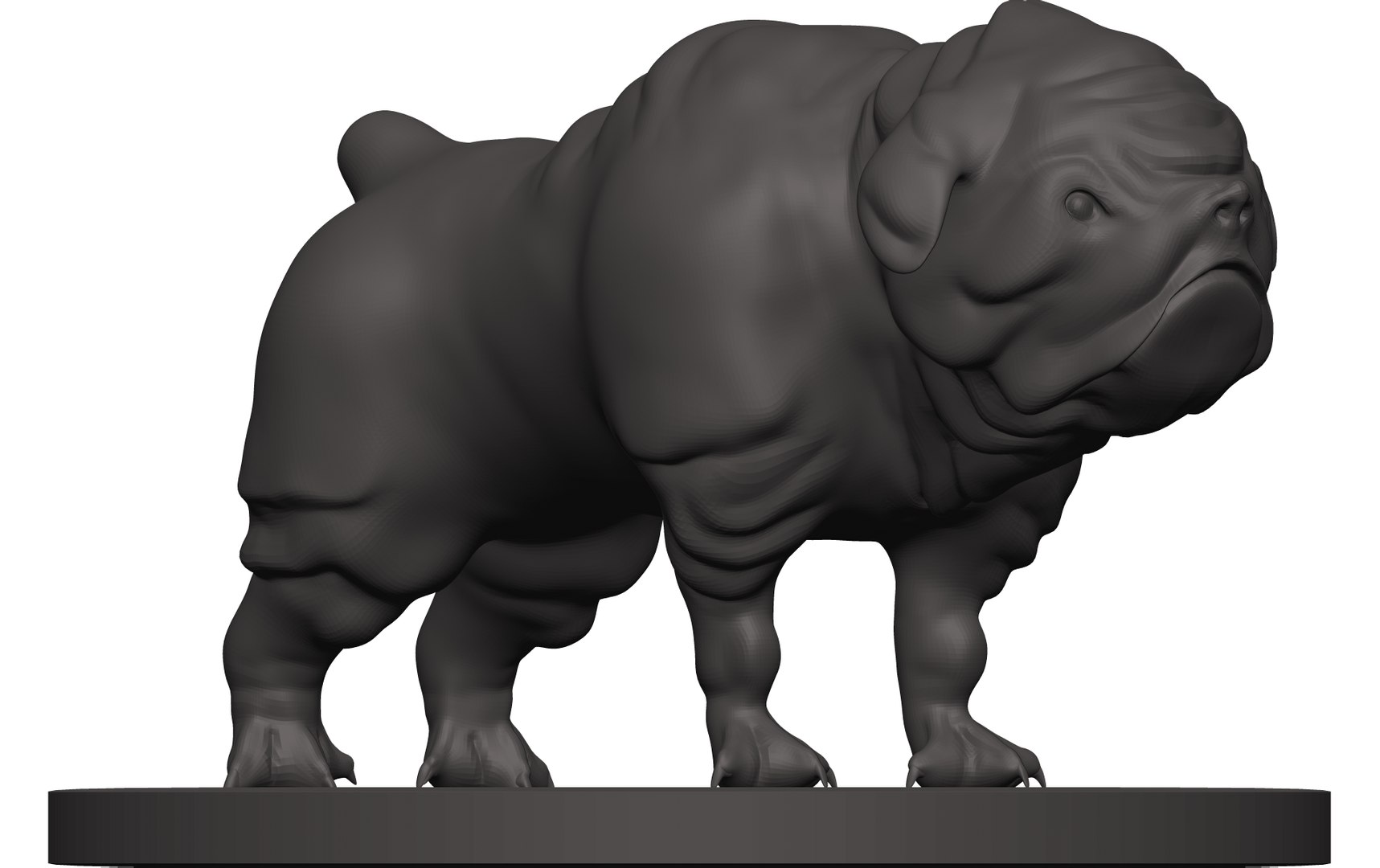 Bulldog Model - TurboSquid 1848768