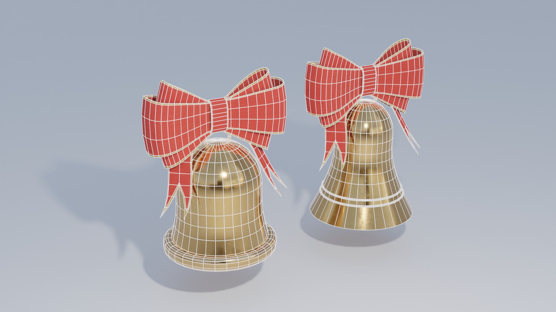 Christmas Bell 4K And 2K Model - TurboSquid 1992252