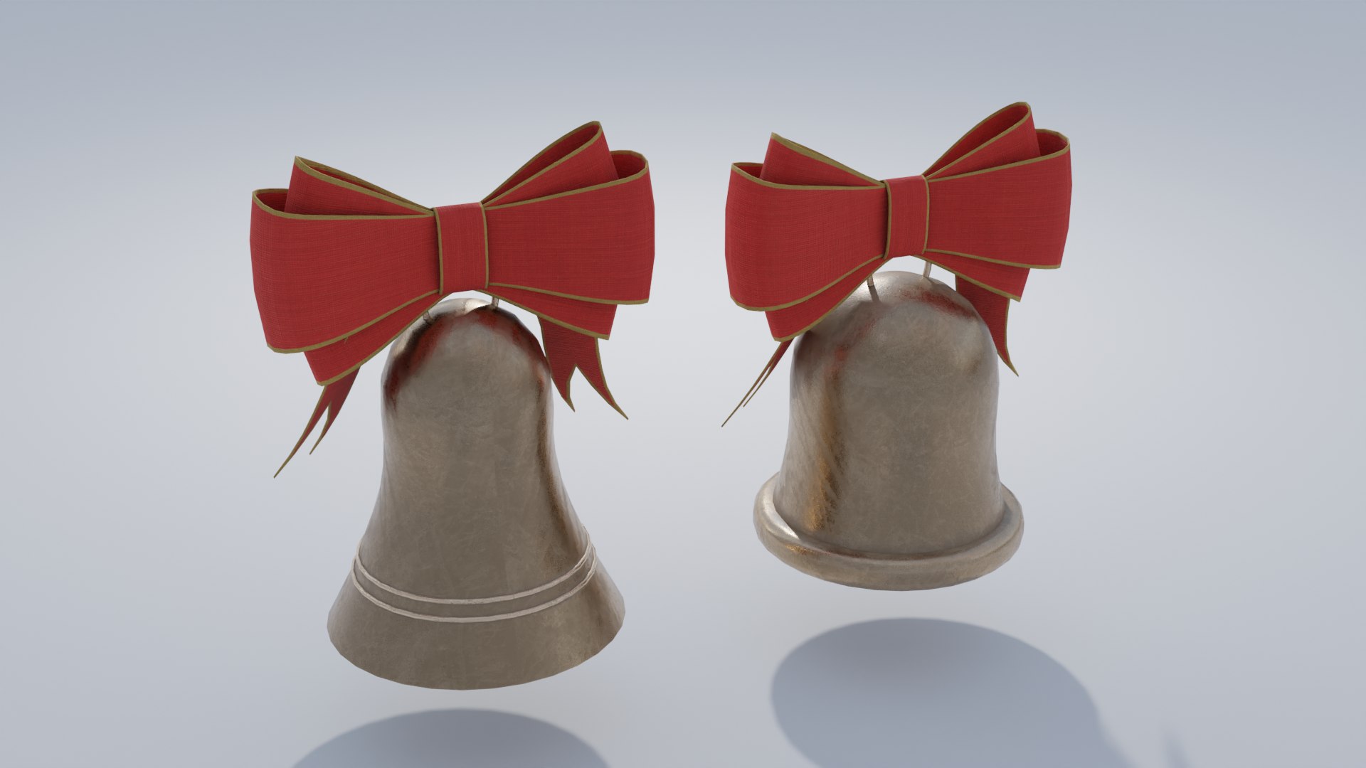 Christmas Bell 4K And 2K Model - TurboSquid 1992252