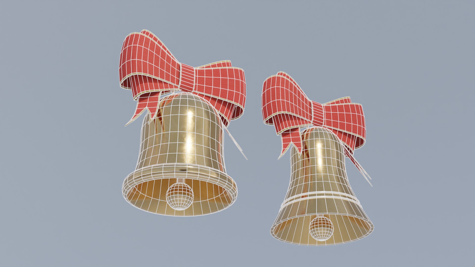 Christmas Bell 4K And 2K Model - TurboSquid 1992252