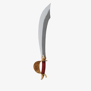3D model Saber Pirate Sword