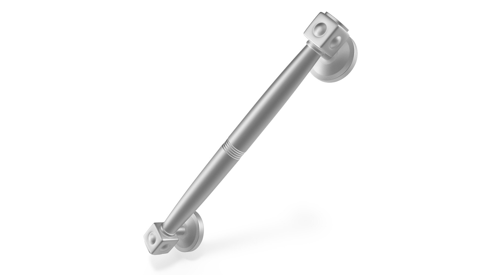 Door Handle Designer Metal 3D model preview