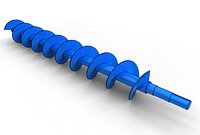 Archimedes screw auger