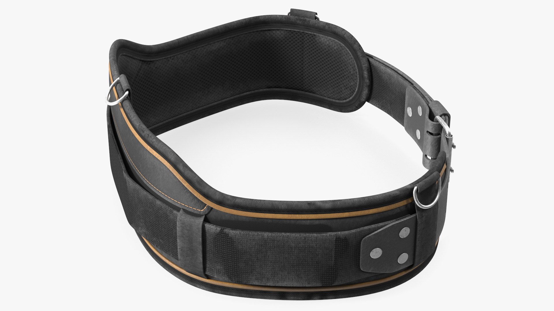 Heavy Duty Padded Tool Belt Dusty 3D model preview