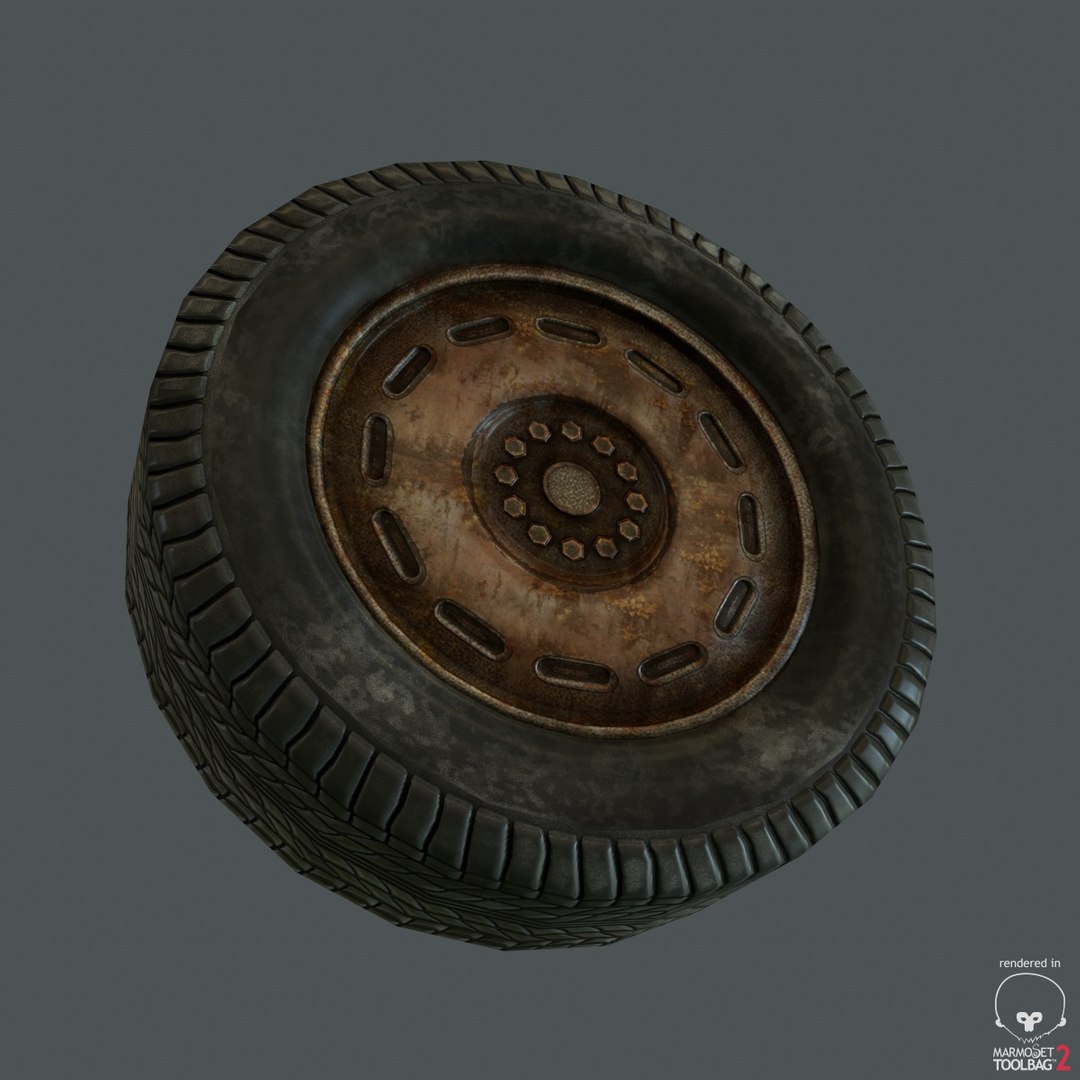 max rusty car tire