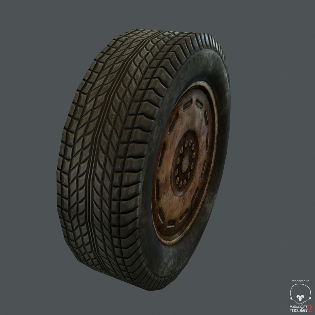 max rusty car tire