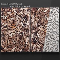 Dimond Home Driftwood Whirl Wall Art in Natural