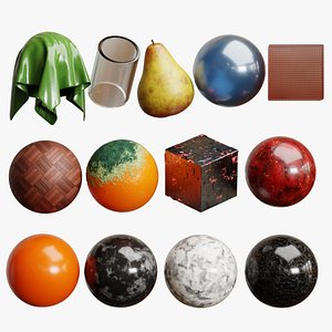 Blender Procedural Material Pack 28 3D model