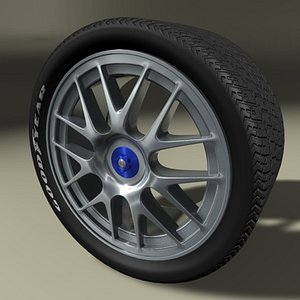 alloy wheel 3d model