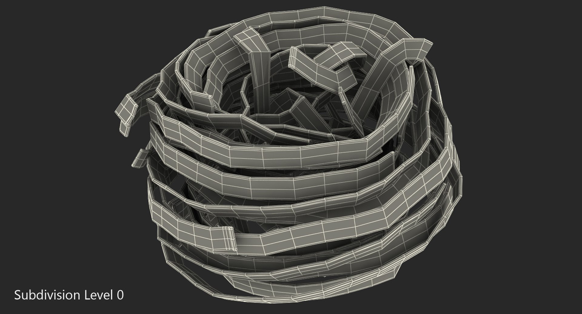 3D uncooked pasta nest model https://p.turbosquid.com/ts-thumb/U0/sn4LOT/SXpOmpk0/uncookedpastanest3dsmodel005/jpg/1547501309/1920x1080/fit_q87/80d81ba52be85aad5019f7f2d0a36db686ff8fa7/uncookedpastanest3dsmodel005.jpg