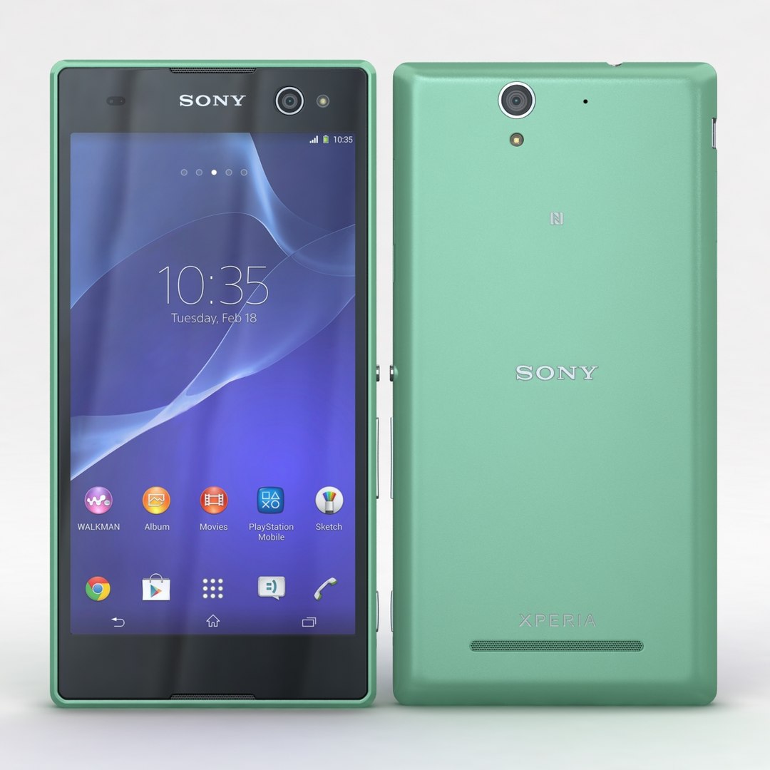 sony xperia c3 folder