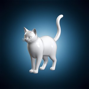 Cat 3D Print Model 3D model