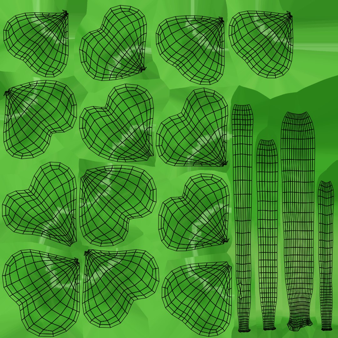 Clover Plant 3D Model - TurboSquid 2103077