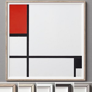 3D Picture Frames Set-328 model