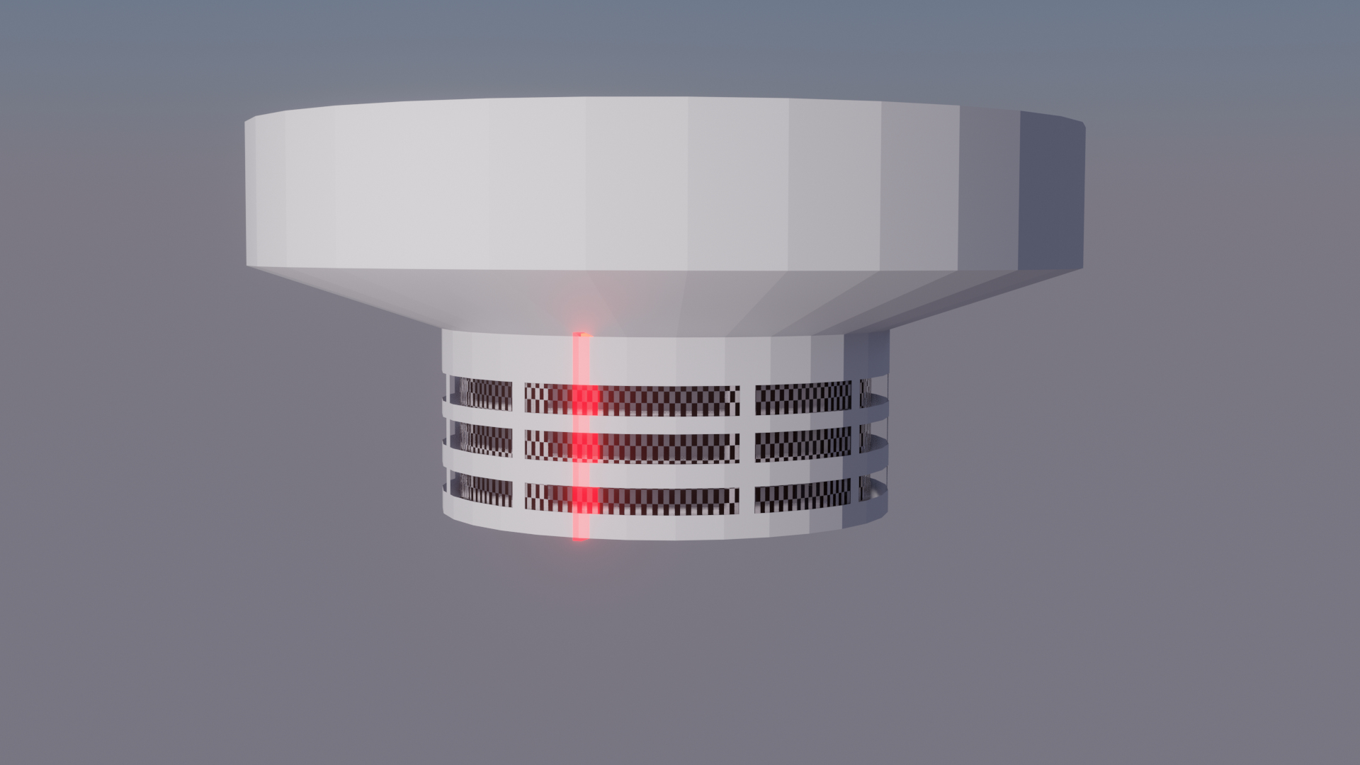 Simple smoke detector 3D model - TurboSquid 1774889