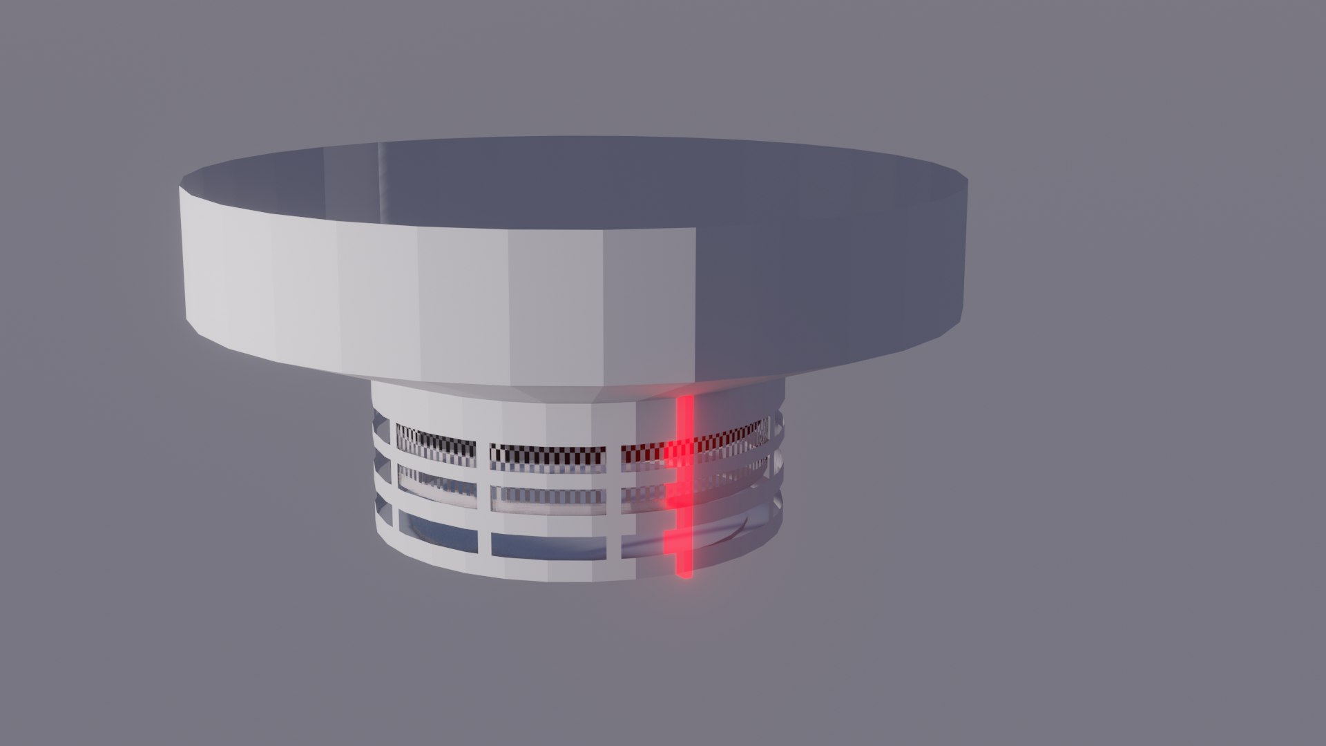 Simple Smoke Detector 3D Model - TurboSquid 1774889