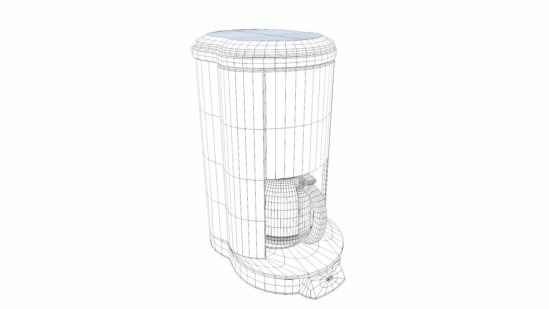 3D Coffee Maker Model - TurboSquid 2392972