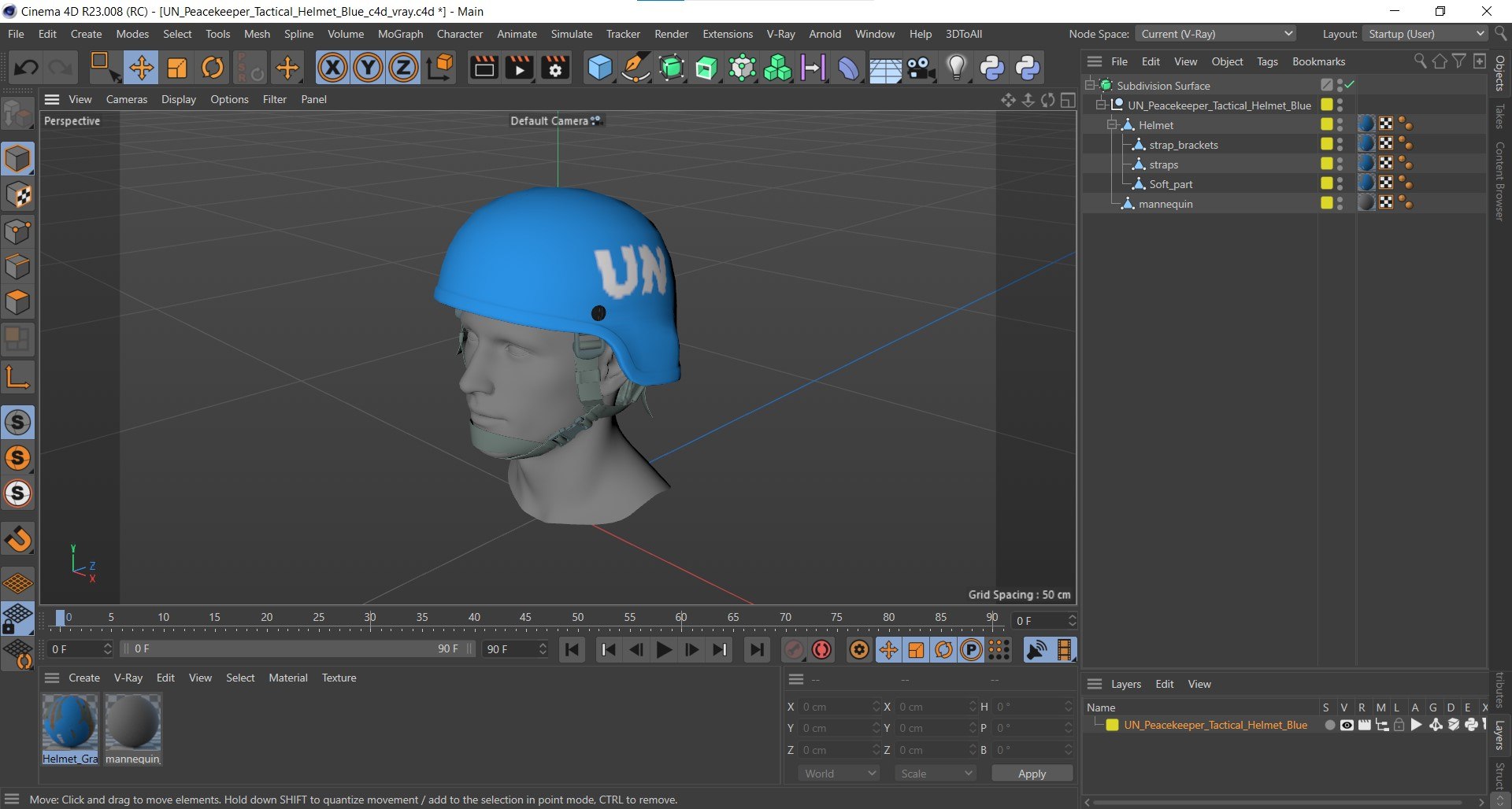 UN Peacekeeper Tactical Helmet Blue 3D model https://p.turbosquid.com/ts-thumb/U1/0j9AwF/6Q/un_peacekeeper_tactical_helmet_blue_1003/jpg/1746046905/1920x1080/fit_q87/93d7f6266dee50ff247366ed4897d221e095771f/un_peacekeeper_tactical_helmet_blue_1003.jpg