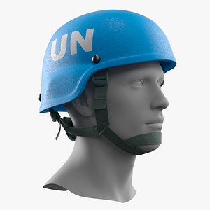 UN Peacekeeper Tactical Helmet Blue