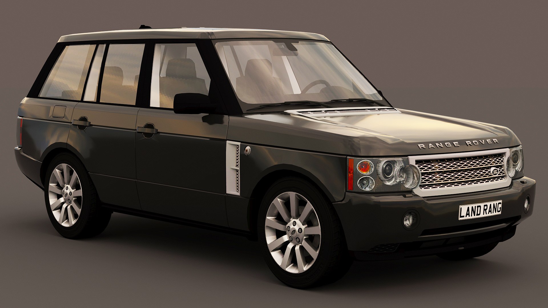 Landrover Rangerover 3D Model - TurboSquid 2107716