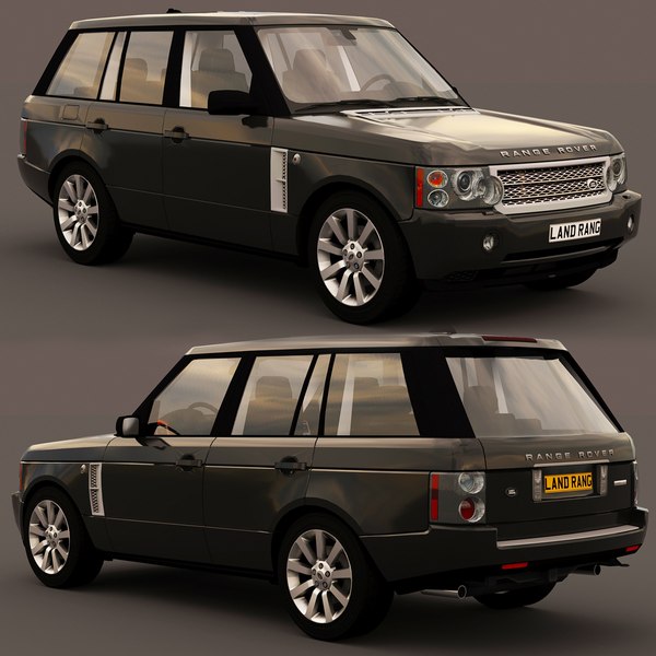modelo 3d landrover rangerover - TurboSquid 2107716