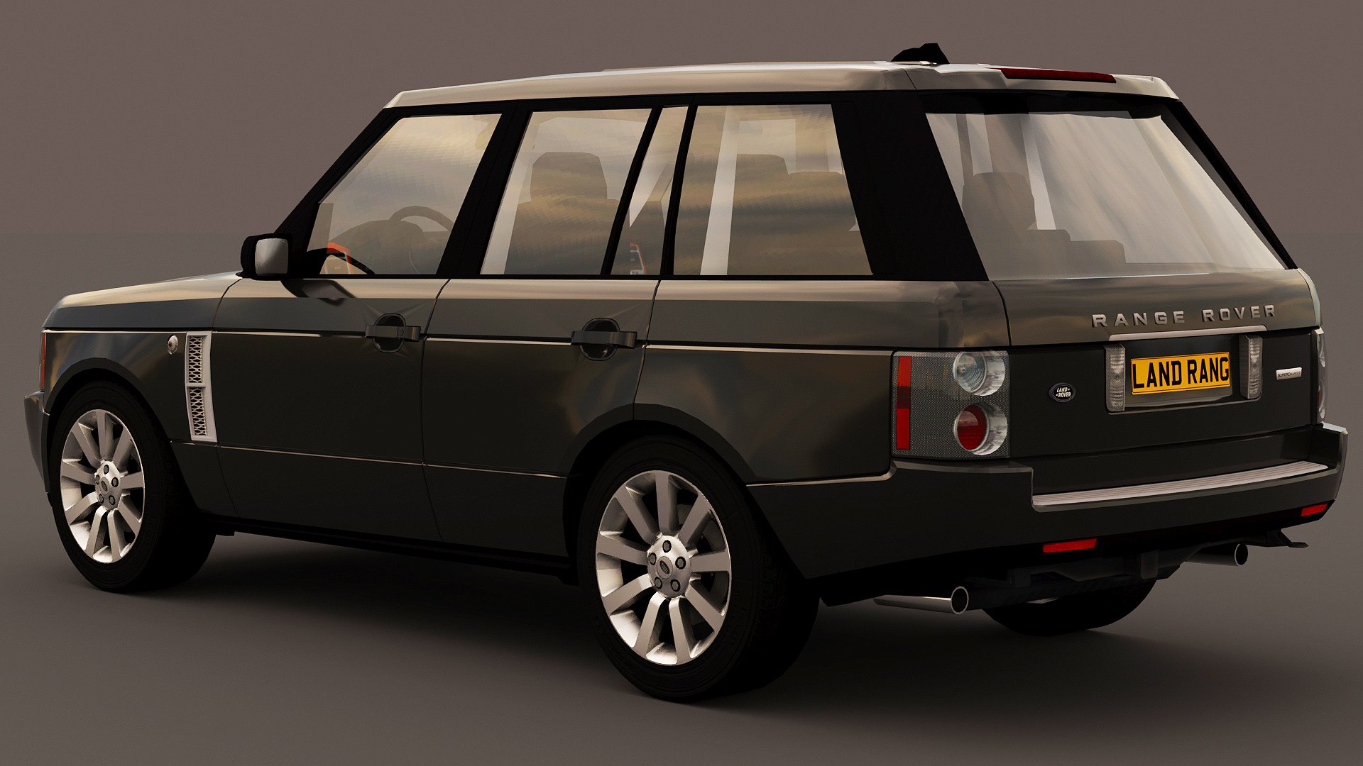 Landrover Rangerover 3D Model - TurboSquid 2107716