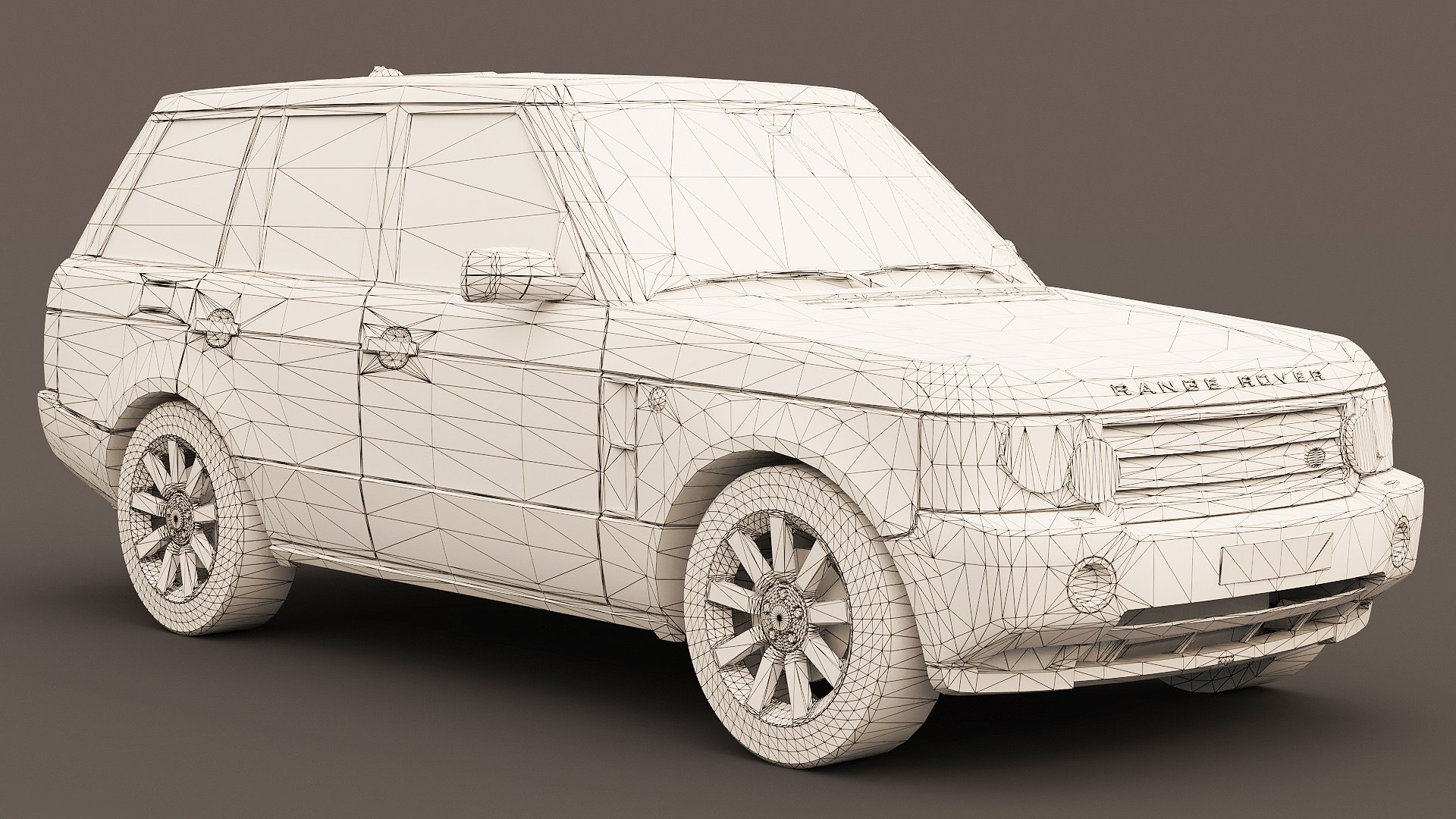 Landrover Rangerover 3D Model - TurboSquid 2107716
