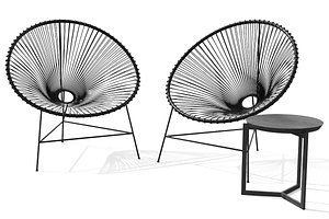- chairs 3D model