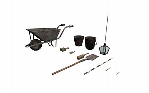 archaeology - tools pack 3D