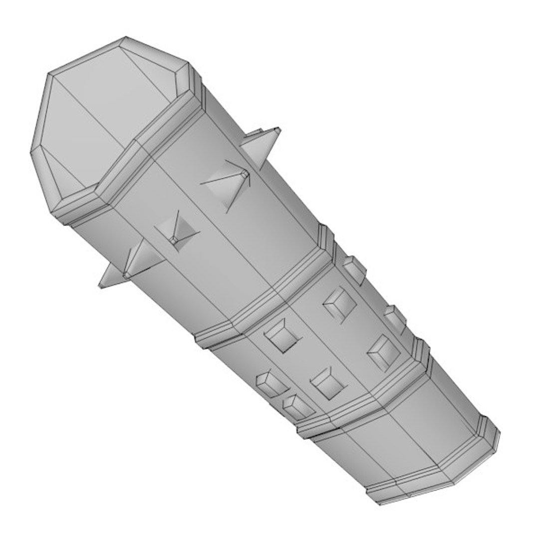 3d Model Gauntlet
