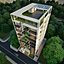 Immeuble d'appartements dans Revit 3