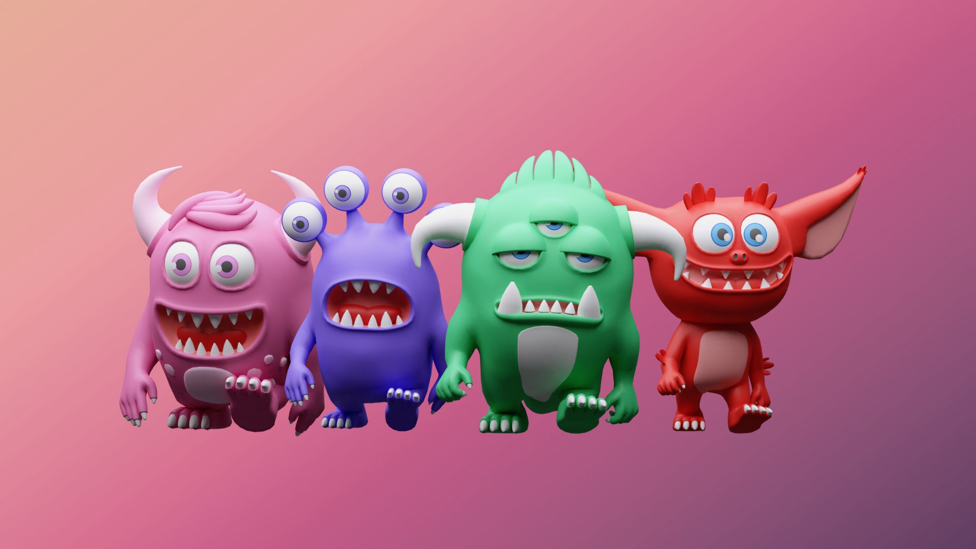 3D Cartoon characters monsters - Low-poly asset pack https://p.turbosquid.com/ts-thumb/U1/JENHk5/RJ/5/png/1738001011/1920x1080/fit_q87/558ef194b168d1d9e9c136cf66620339489b45cb/5.jpg