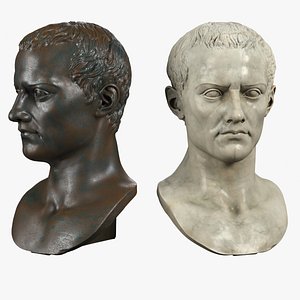 3D decorative bust roman