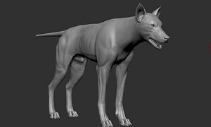 Wolf Sculpt