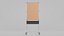 Double-Sided Metal Corkboard - Fully Customizable Tall Pin Board