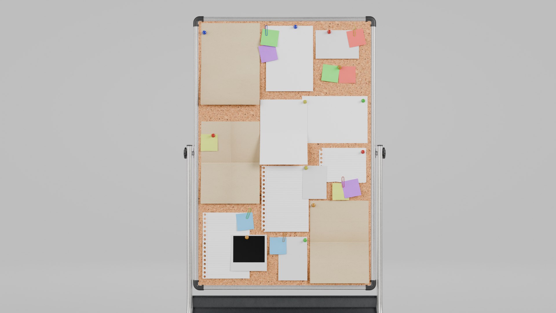 Double-Sided Metal Corkboard - Fully Customizable Tall Pin Board 3D model https://p.turbosquid.com/ts-thumb/U1/Qv5GFz/Sa/r_9/png/1746644614/1920x1080/fit_q87/aa0934e2c22f443c0a4ff3791754355c0acf289e/r_9.jpg