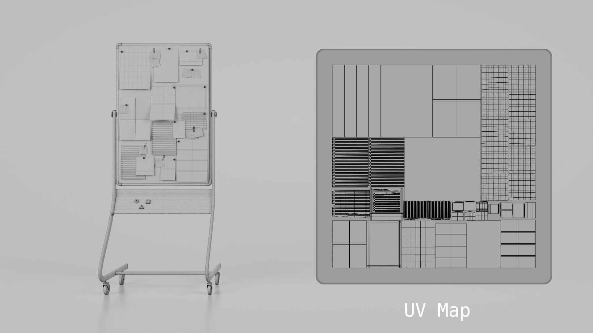 Double-Sided Metal Corkboard - Fully Customizable Tall Pin Board 3D model https://p.turbosquid.com/ts-thumb/U1/Qv5GFz/U0/r_uv/png/1747770364/1920x1080/fit_q87/491ab718b31d8c6312b790c648cb2411c28716a6/r_uv.jpg