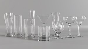 Restaurant-bar glassware collection