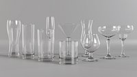 Restaurant-bar glassware collection