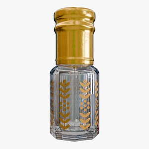 3D model Misk bottles