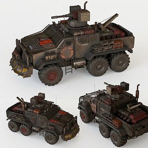Apocalyptic dune Truck