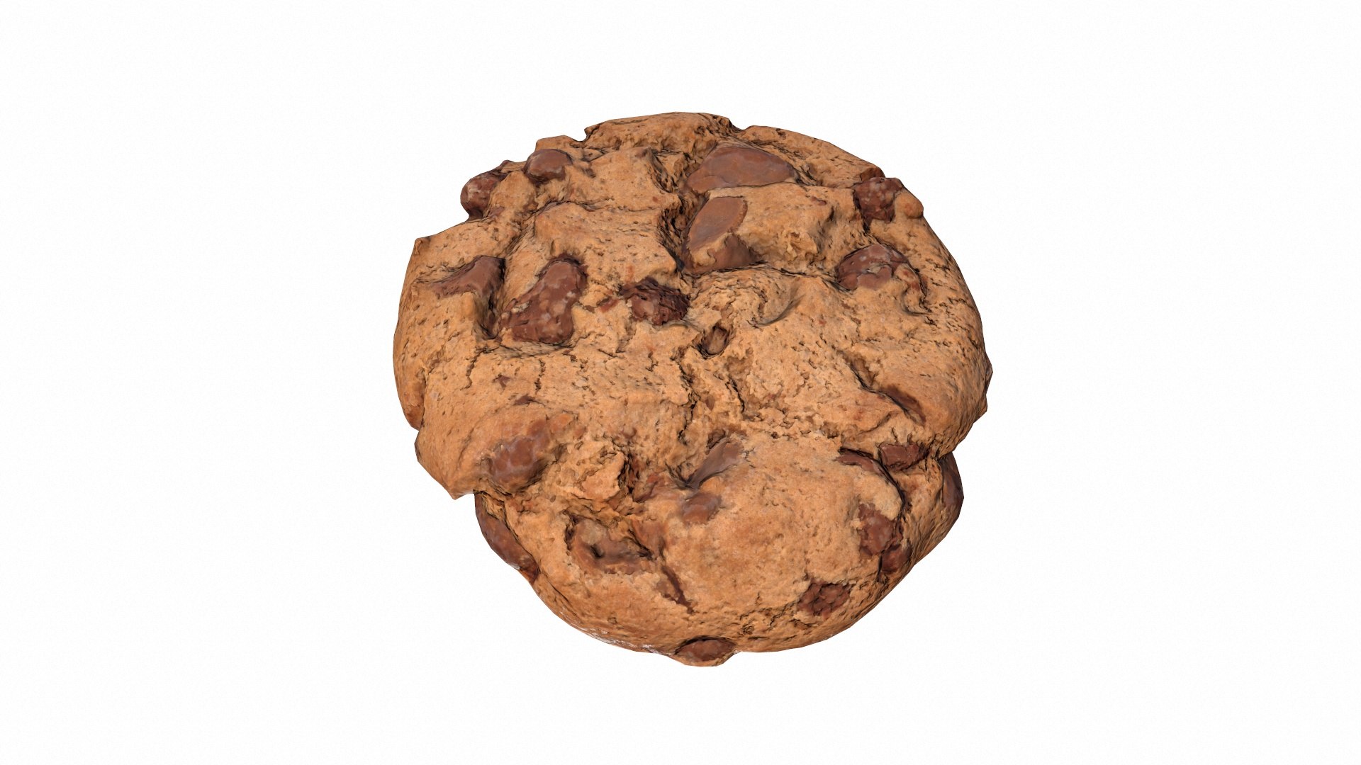 Chocolate Chip Cookie Model - TurboSquid 2432728