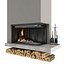 Corner Fireplace