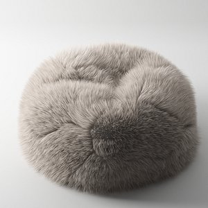 Hairy Pouf Beanbag