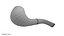 smoking pipe 3D
